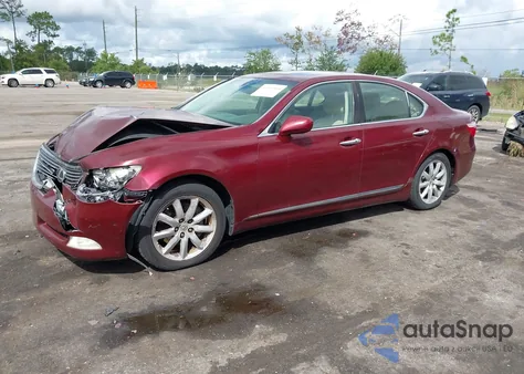 2008 Lexus Ls 460 из США, поврежденный, VIN JTHBL46F985061976